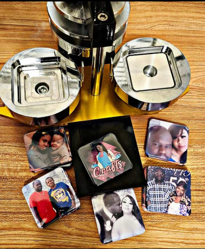 Custom Photo Magnets-Set of 9