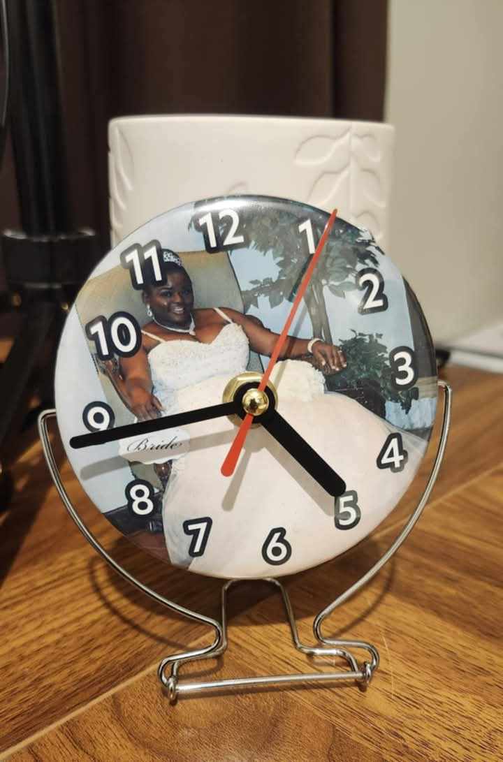 Personalized Anniversary Gift Clock