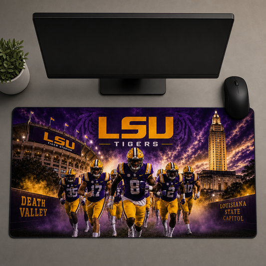LSU Customize Desktop Mat