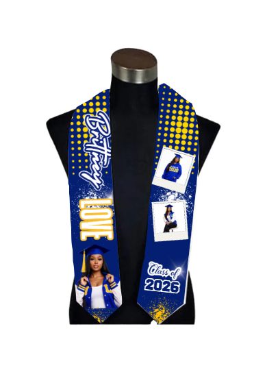 Customize Graduation Stole