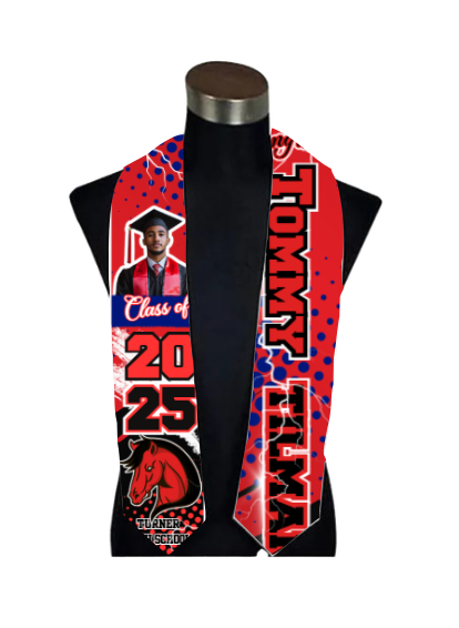 Customize Graduation Stole